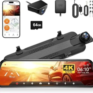 WOLFBOX G930 10 Inch Wifi Dash Camera