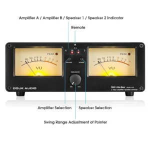 Nobsound Dual Analog VU Meter.