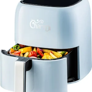 5QT Air Fryer – Beautiful Retro Design, Stylish Countertop Look.