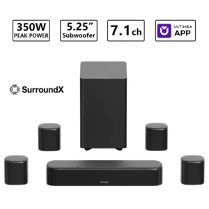 Home Theater TV  sound system.